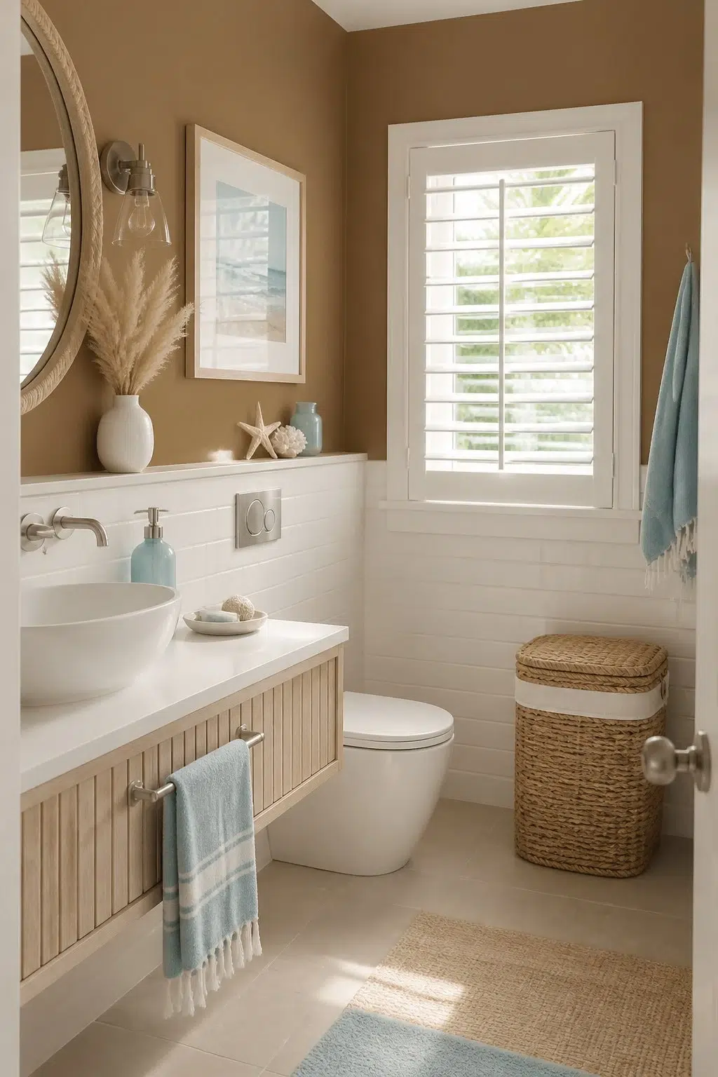 Craft Paper — coastal bathroom