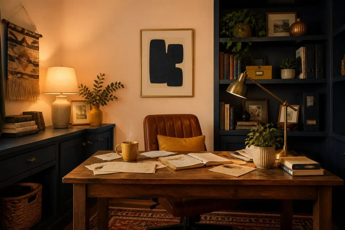 Creamery paint color — Home Office (Unique)