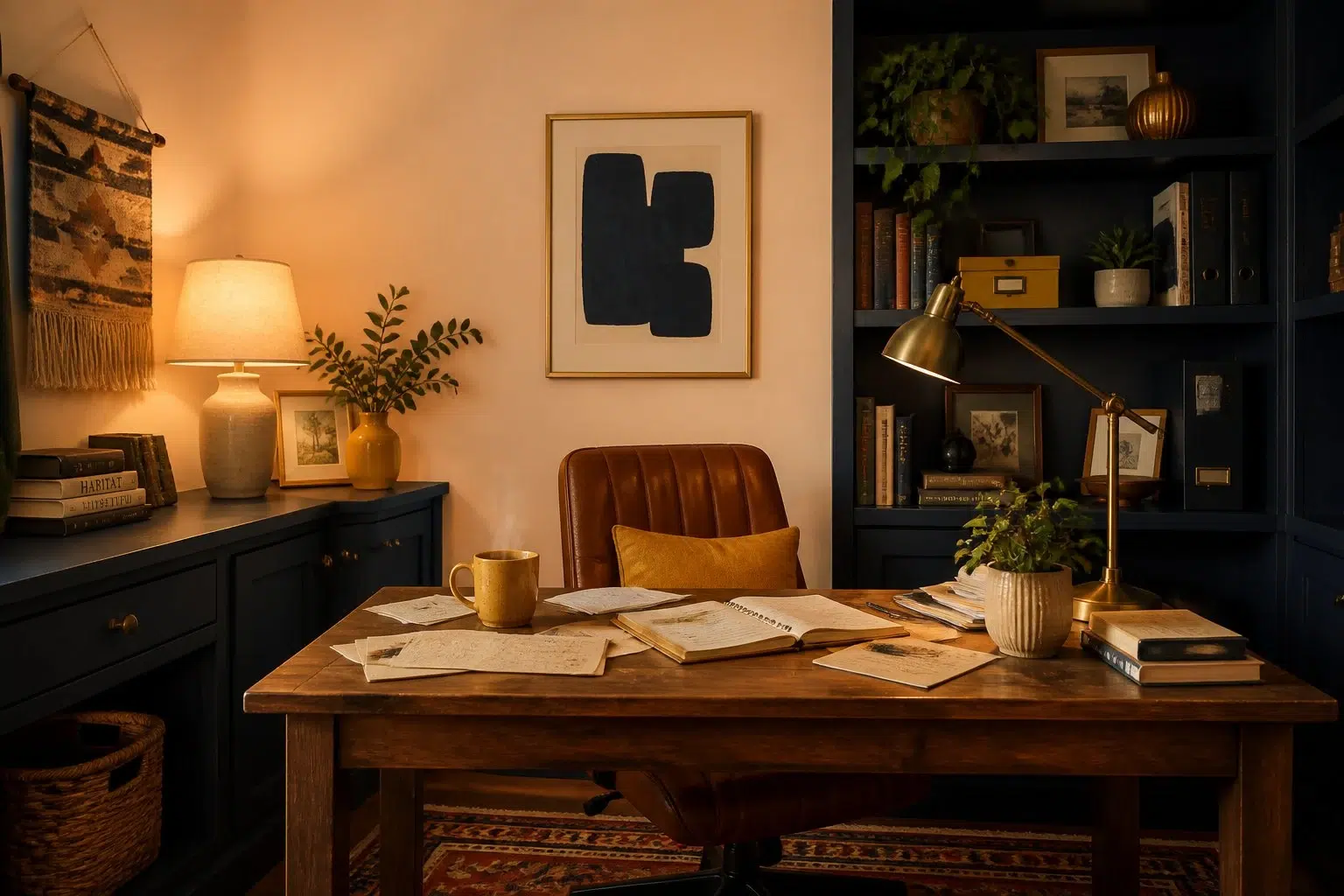 Creamery paint color — Home Office (Unique)