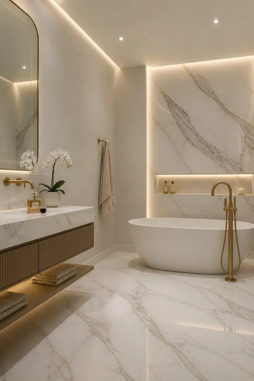 Create — modern luxury bathroom