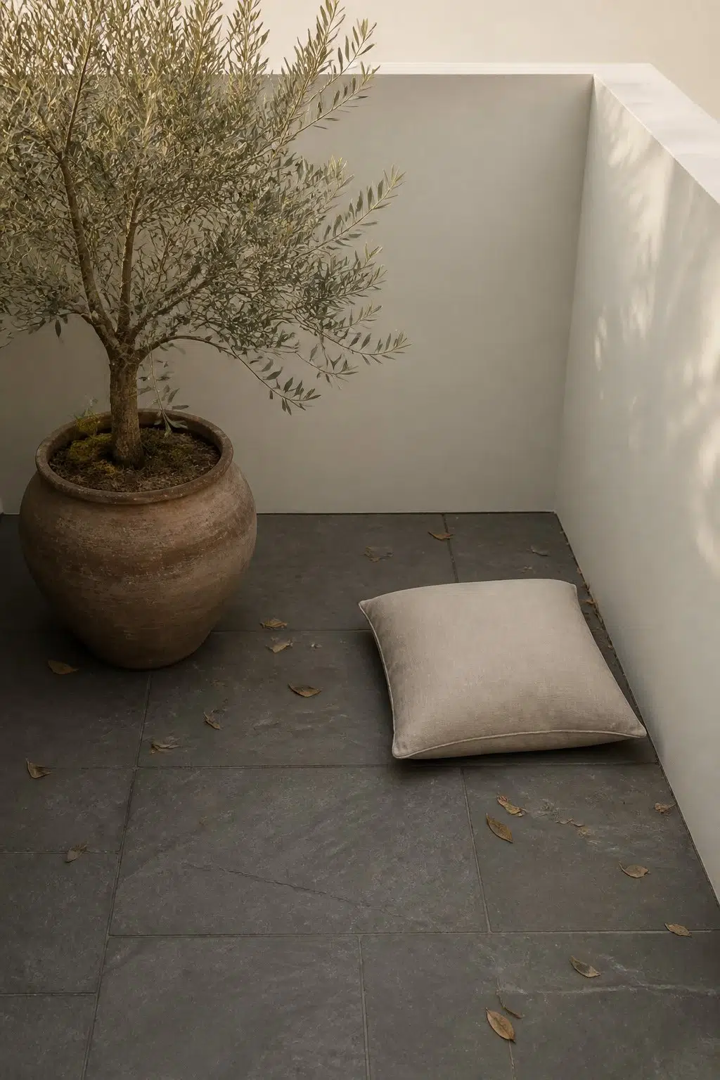 aesthetic patio featuring Create by Sherwin-Williams