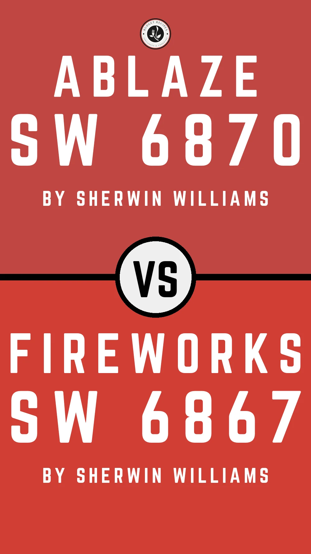 Ablaze SW 6870 vs Fireworks SW 6867