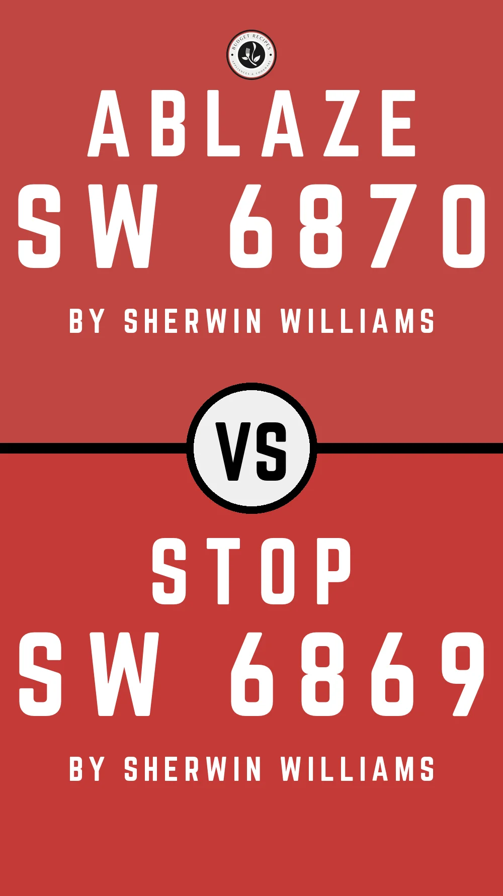 Ablaze SW 6870 vs Stop SW 6869