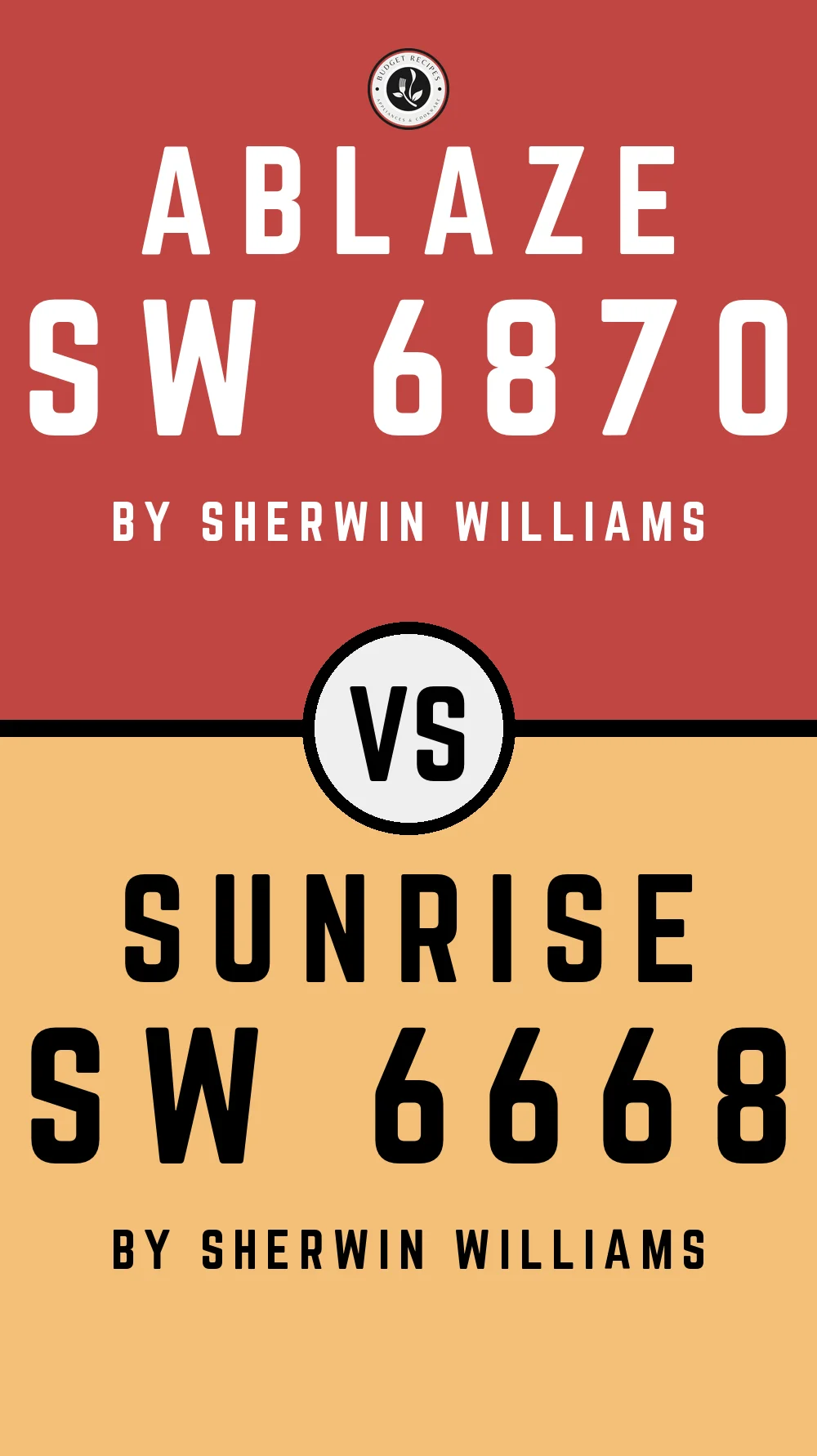 Ablaze SW 6870 vs Sunrise SW 6668