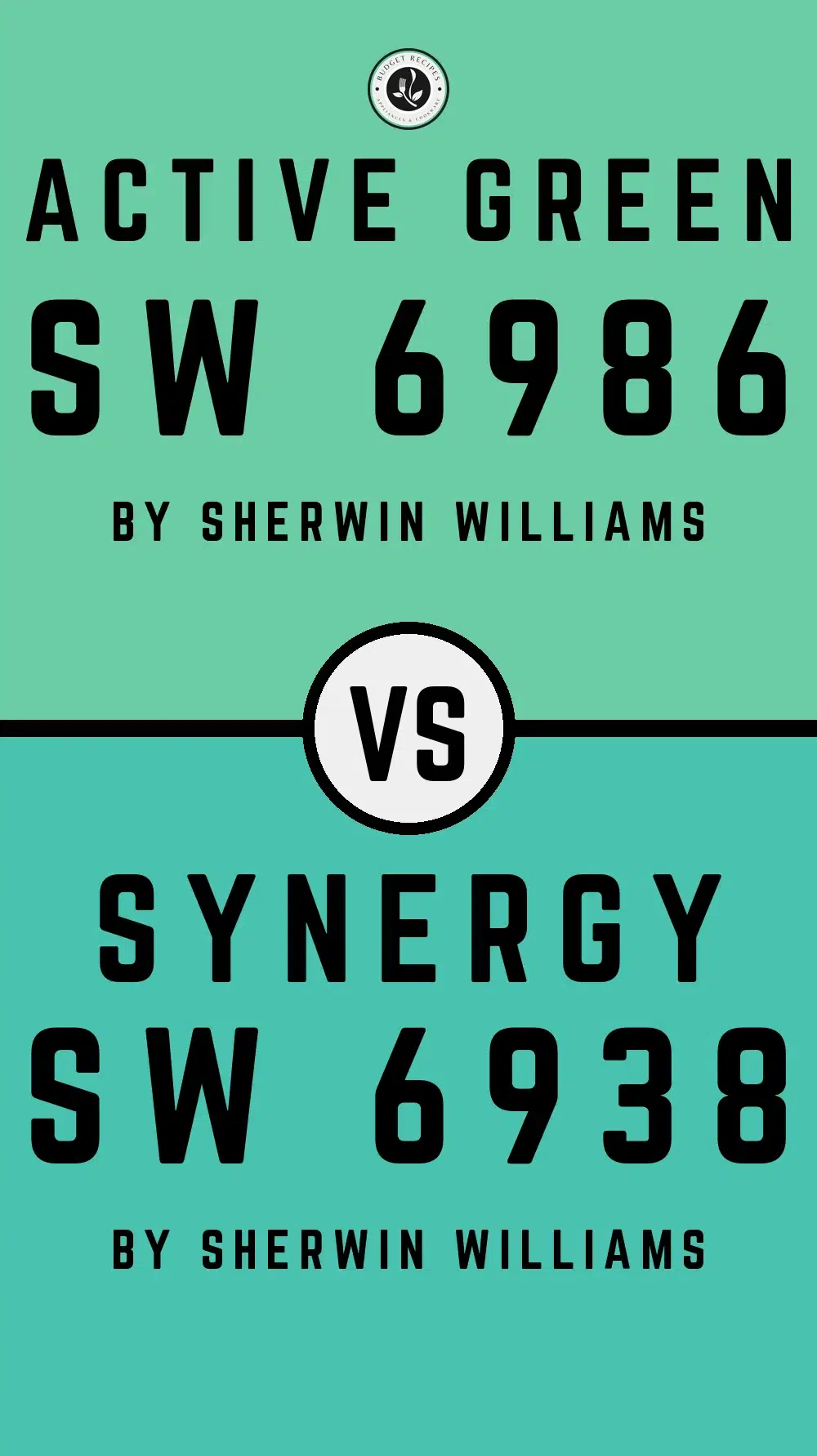 Active Green SW 6986 vs Synergy SW 6938