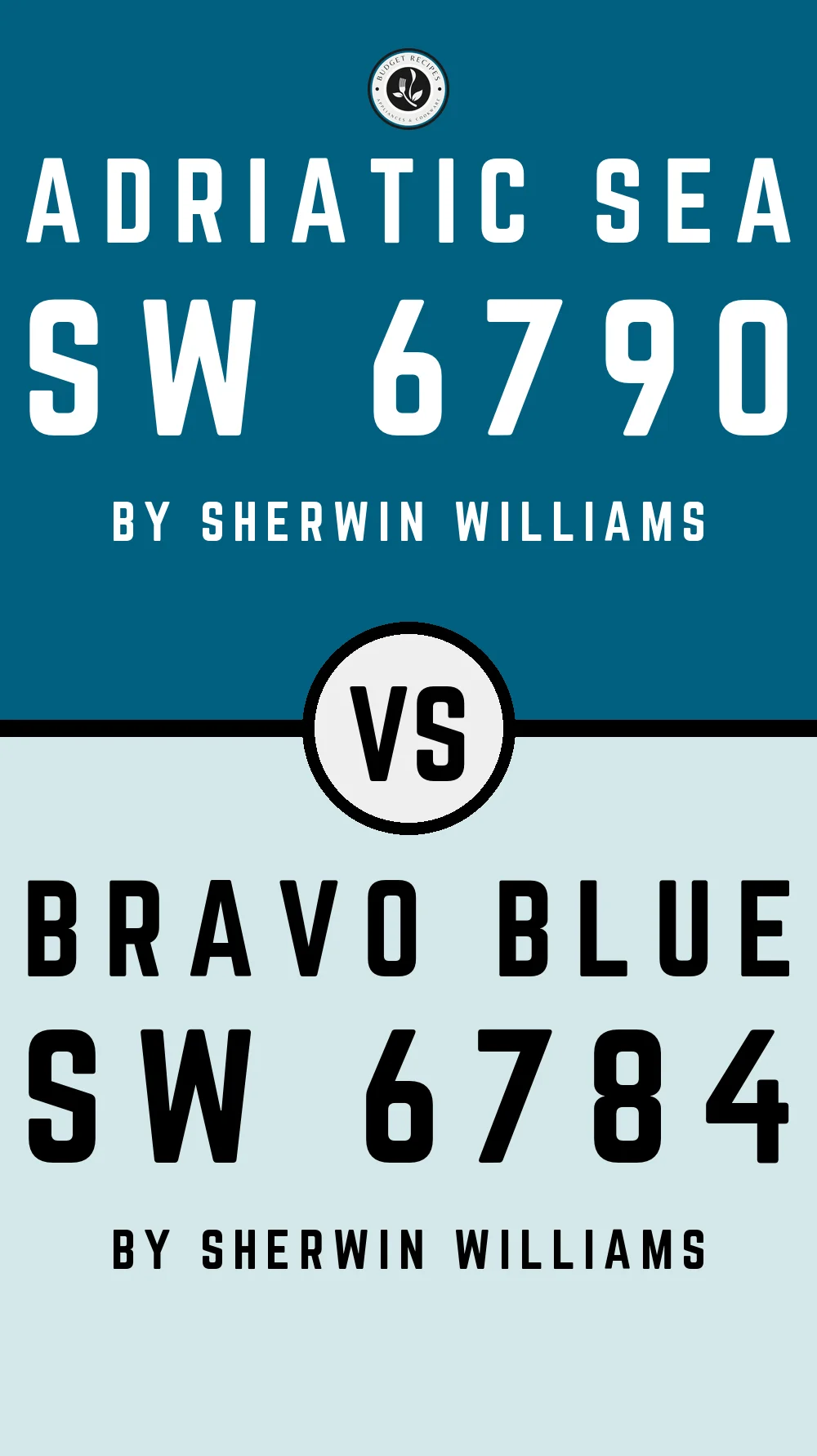 Adriatic Sea SW 6790 vs Bravo Blue SW 6784