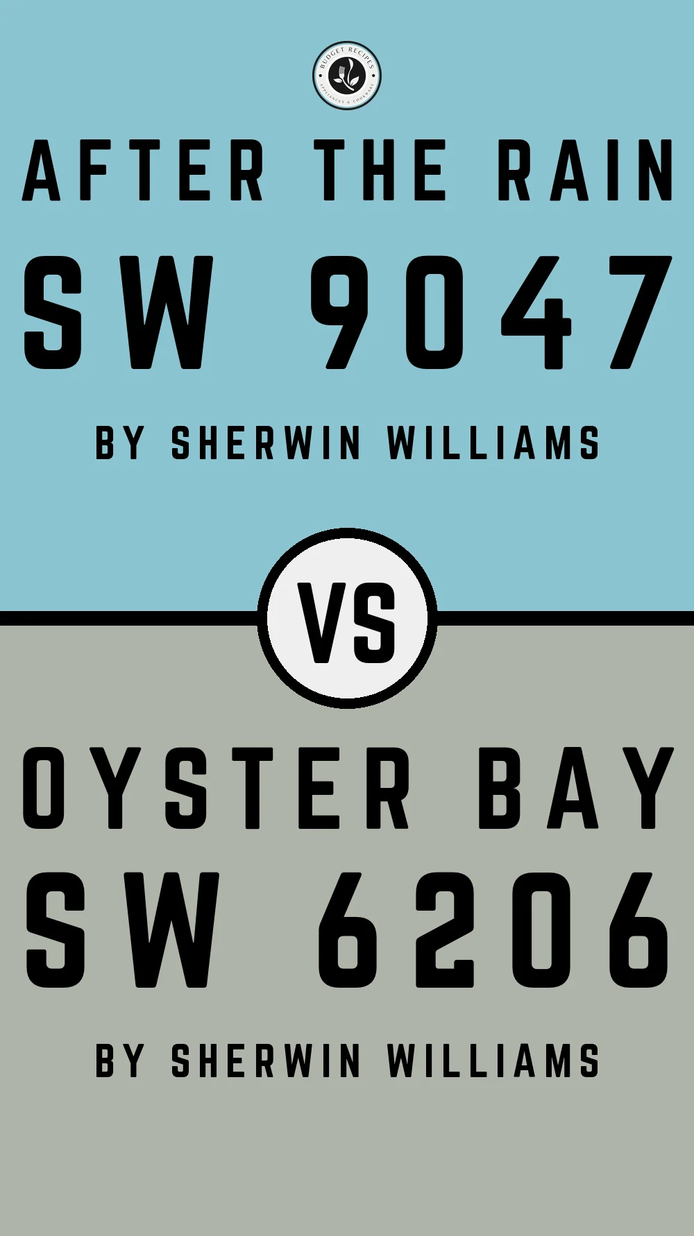 After the Rain SW 9047 vs Oyster Bay SW 6206