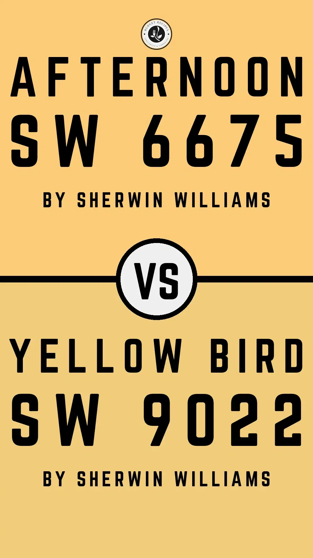 Afternoon SW 6675 vs Yellow Bird SW 9022
