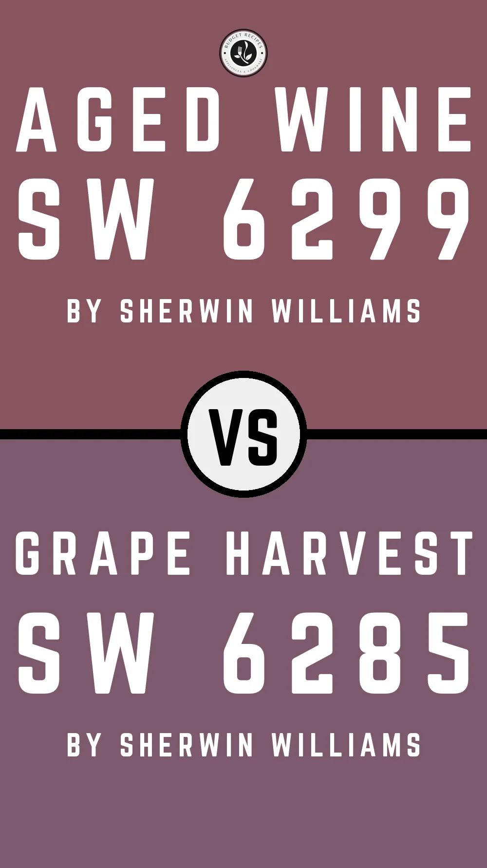 Aged Wine SW 6299 vs Grape Harvest SW 6285