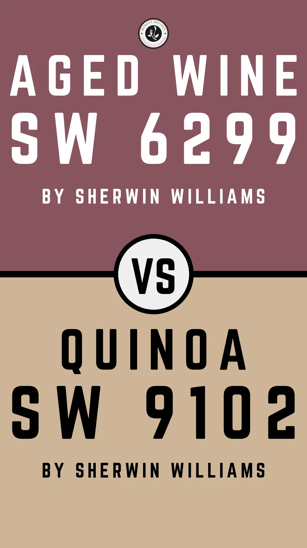 Aged Wine SW 6299 vs Quinoa SW 9102