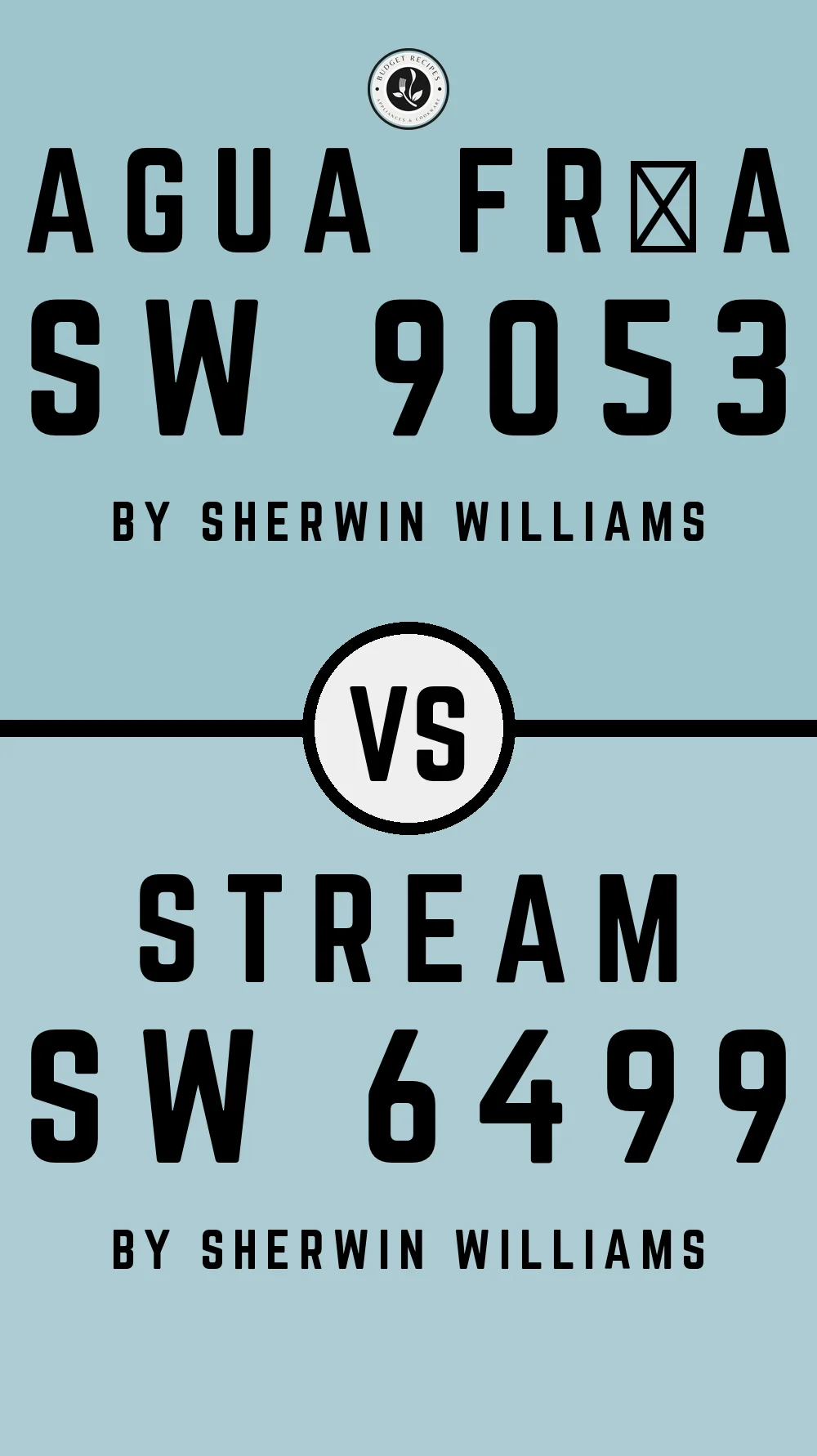 Agua Fría SW 9053 vs Stream SW 6499