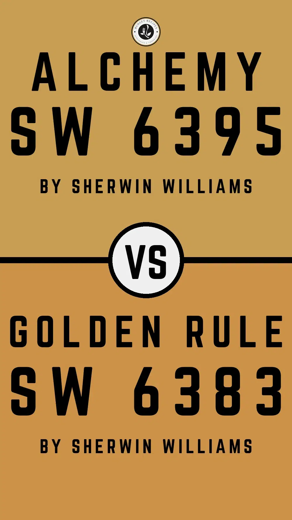 Alchemy SW 6395 vs Golden Rule SW 6383