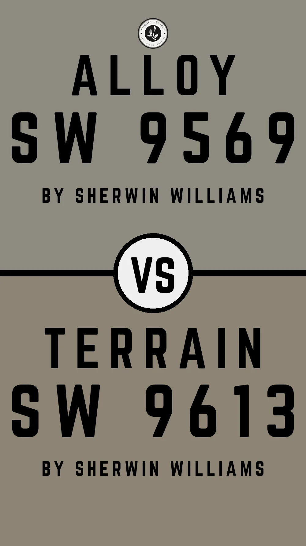 Alloy SW 9569 vs Terrain SW 9613