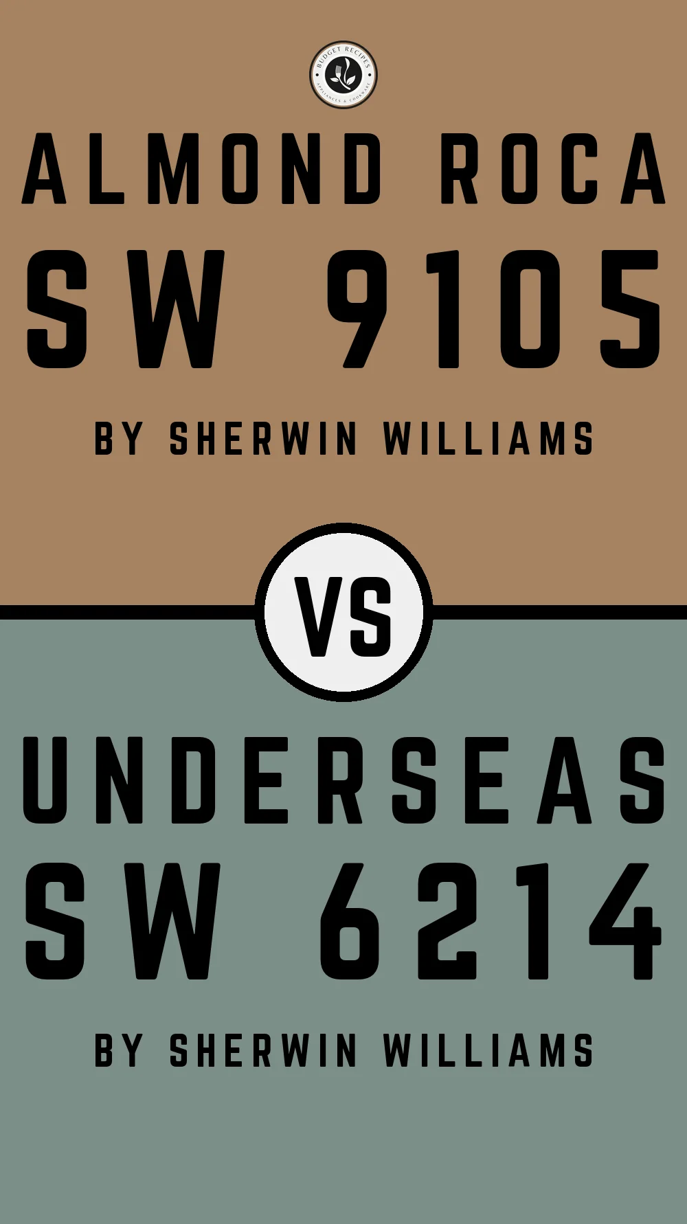 Almond Roca SW 9105 vs Underseas SW 6214