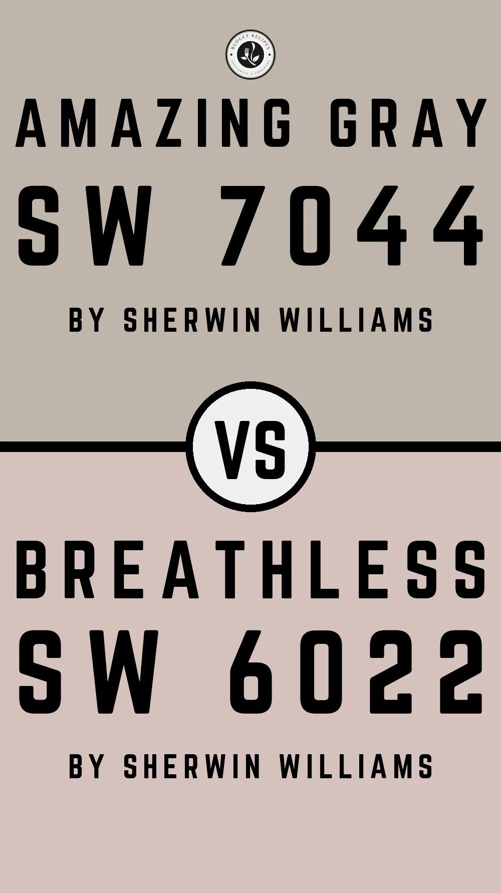 Amazing Gray by Sherwin Williams SW 7044 with Breathless SW 6022