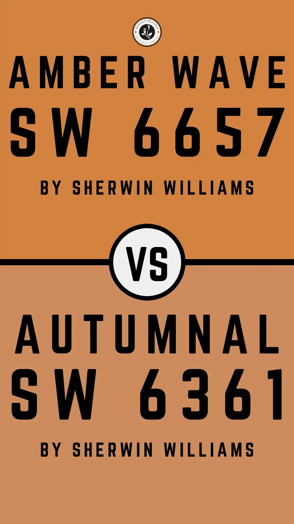 Amber Wave SW 6657 vs Autumnal SW 6361