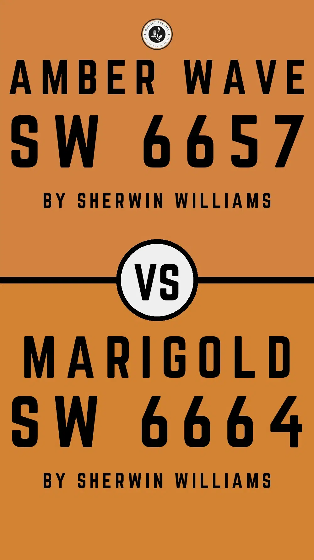 Amber Wave SW 6657 vs Marigold SW 6664