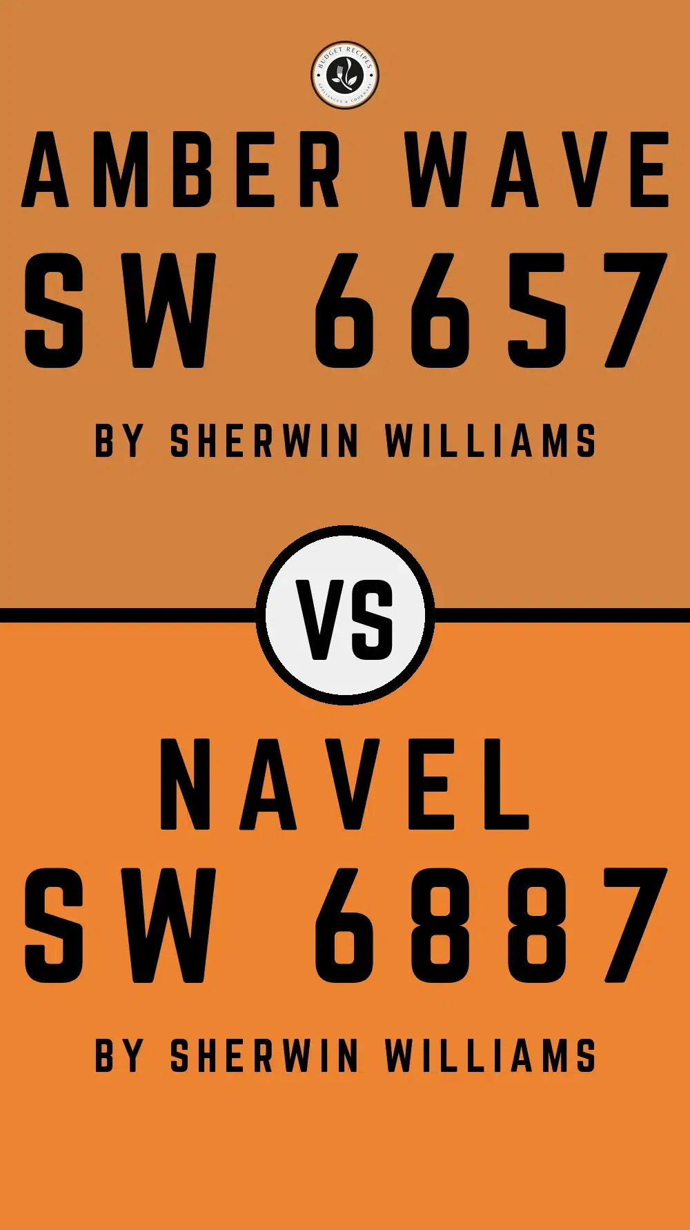 Amber Wave SW 6657 vs Navel SW 6887