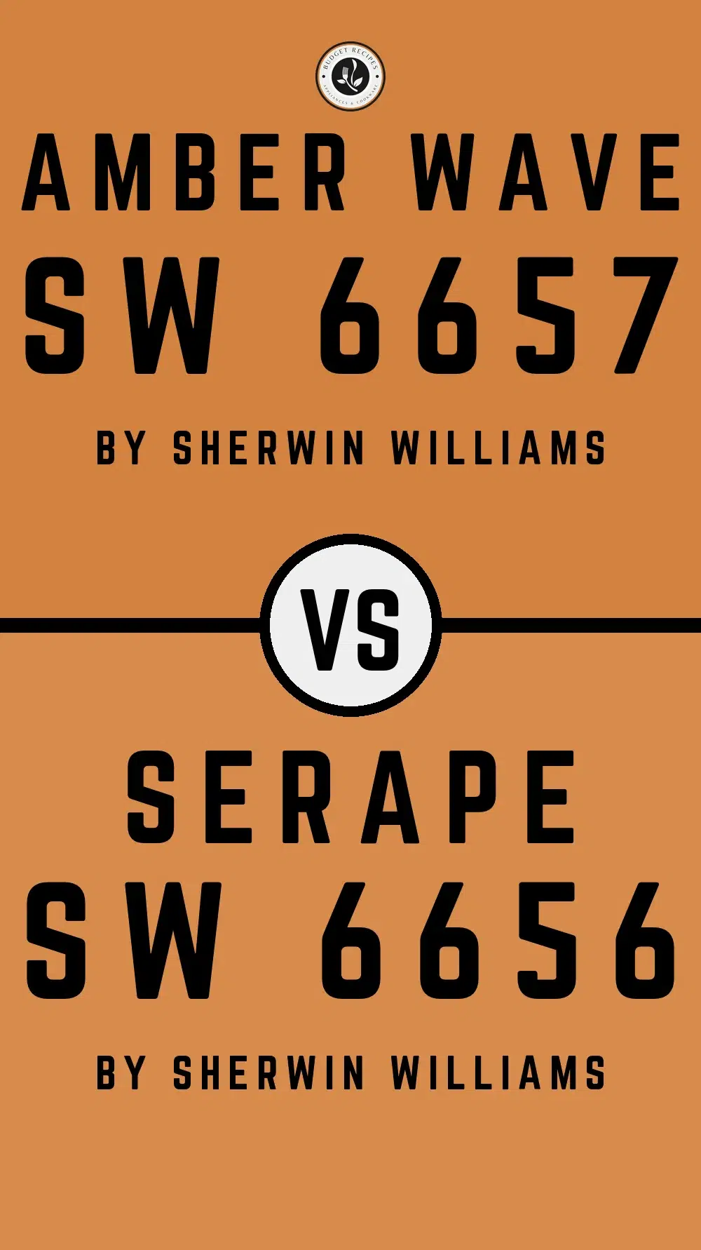 Amber Wave SW 6657 vs Serape SW 6656
