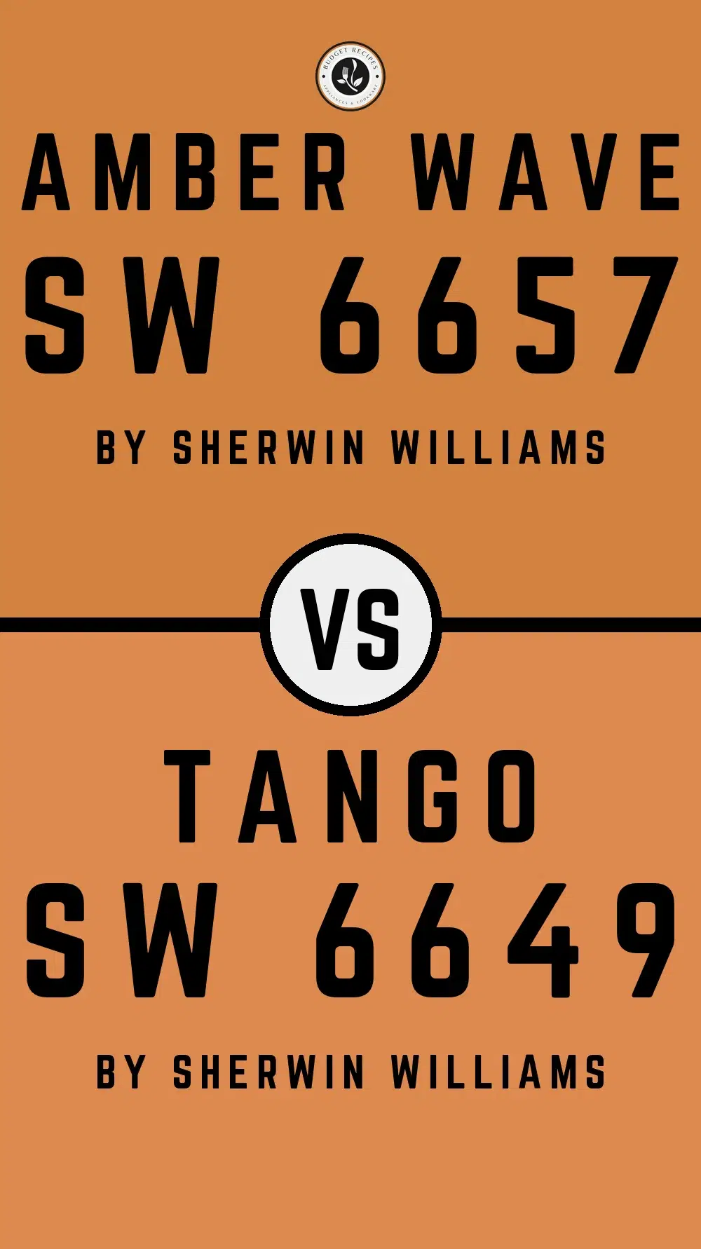 Amber Wave SW 6657 vs Tango SW 6649