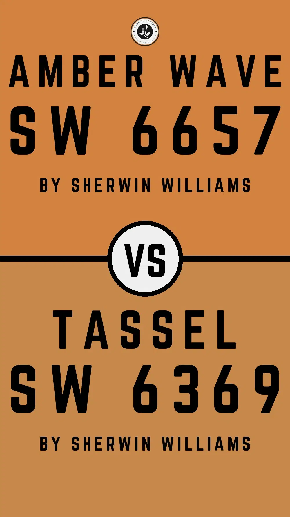 Amber Wave SW 6657 vs Tassel SW 6369