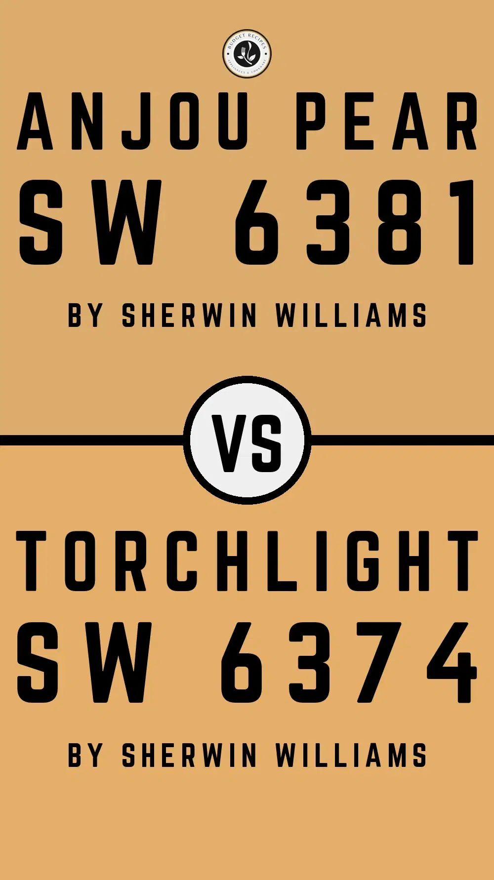 Anjou Pear SW 6381 vs Torchlight SW 6374