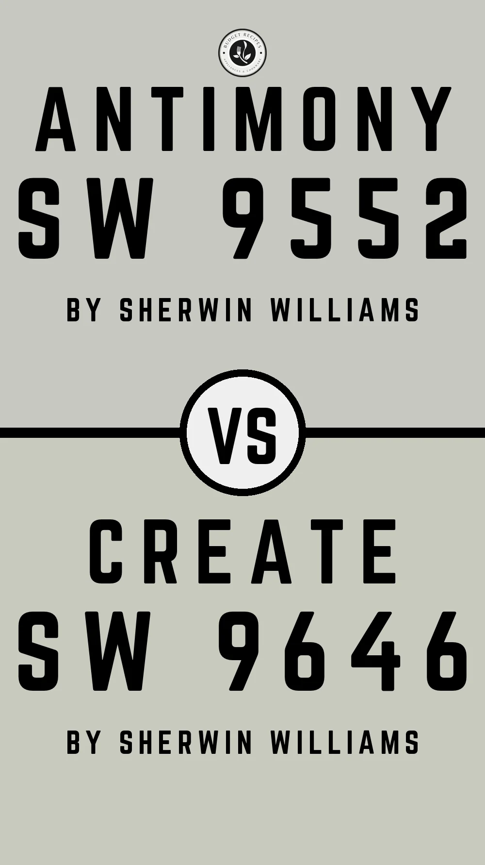 Antimony SW 9552 vs Create SW 9646