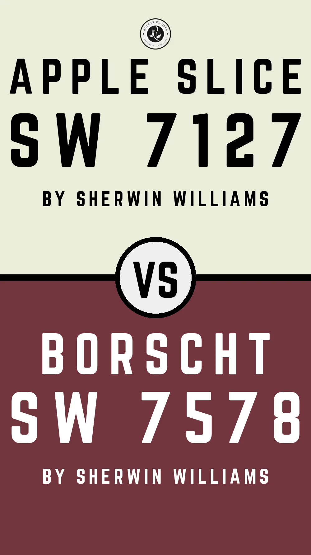 Apple Slice SW 7127 vs Borscht SW 7578