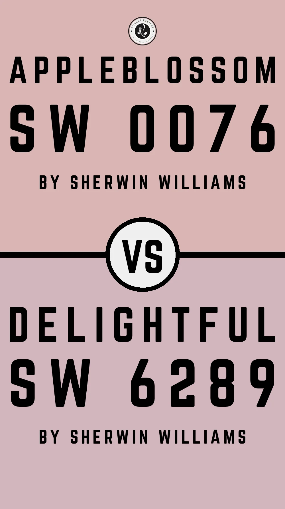 Appleblossom SW 0076 vs Delightful SW 6289