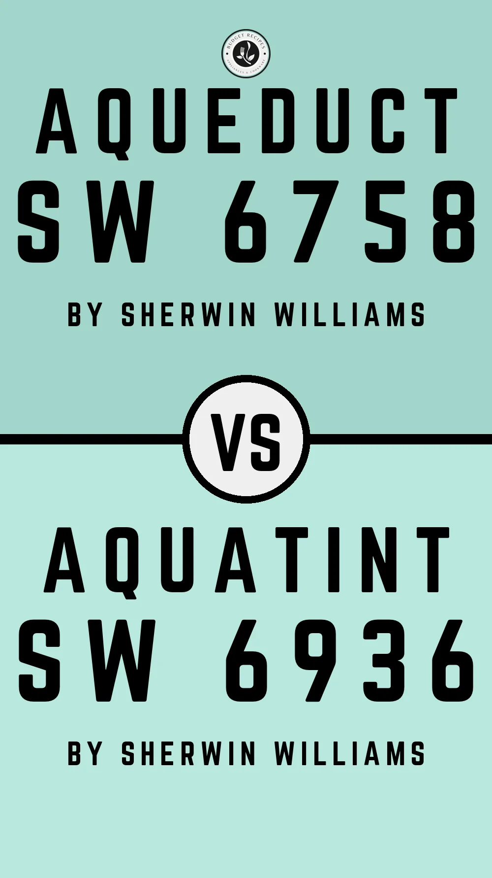 Aqueduct SW 6758 vs Aquatint SW 6936