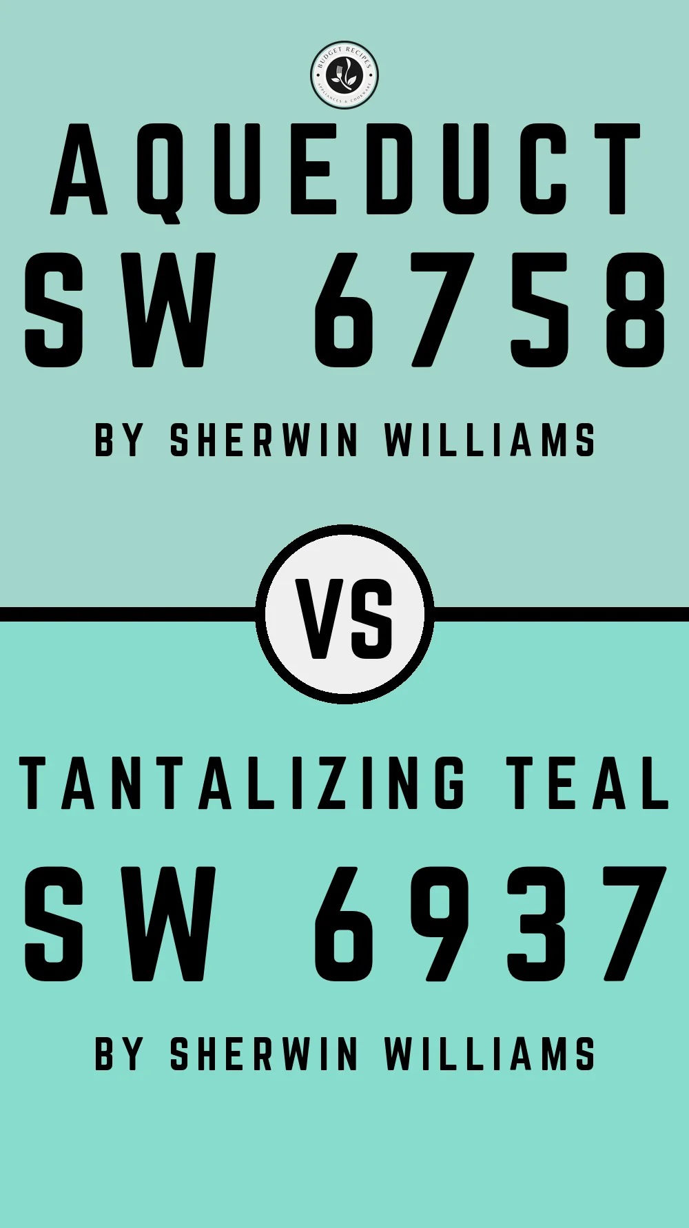 Aqueduct SW 6758 vs Tantalizing Teal SW 6937