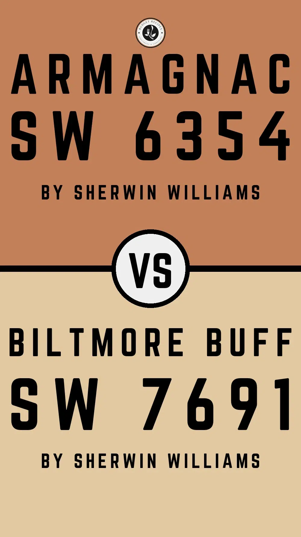 Armagnac SW 6354 vs Biltmore Buff SW 7691