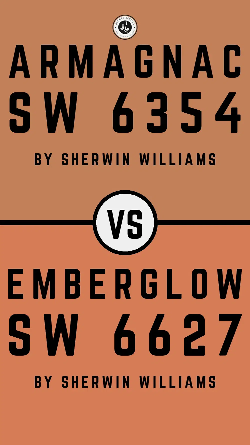 Armagnac SW 6354 vs Emberglow SW 6627