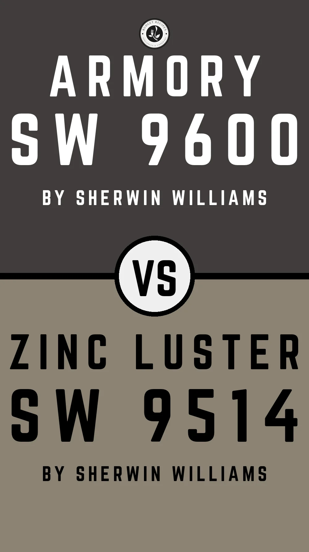 Armory SW 9600 vs Zinc Luster SW 9514
