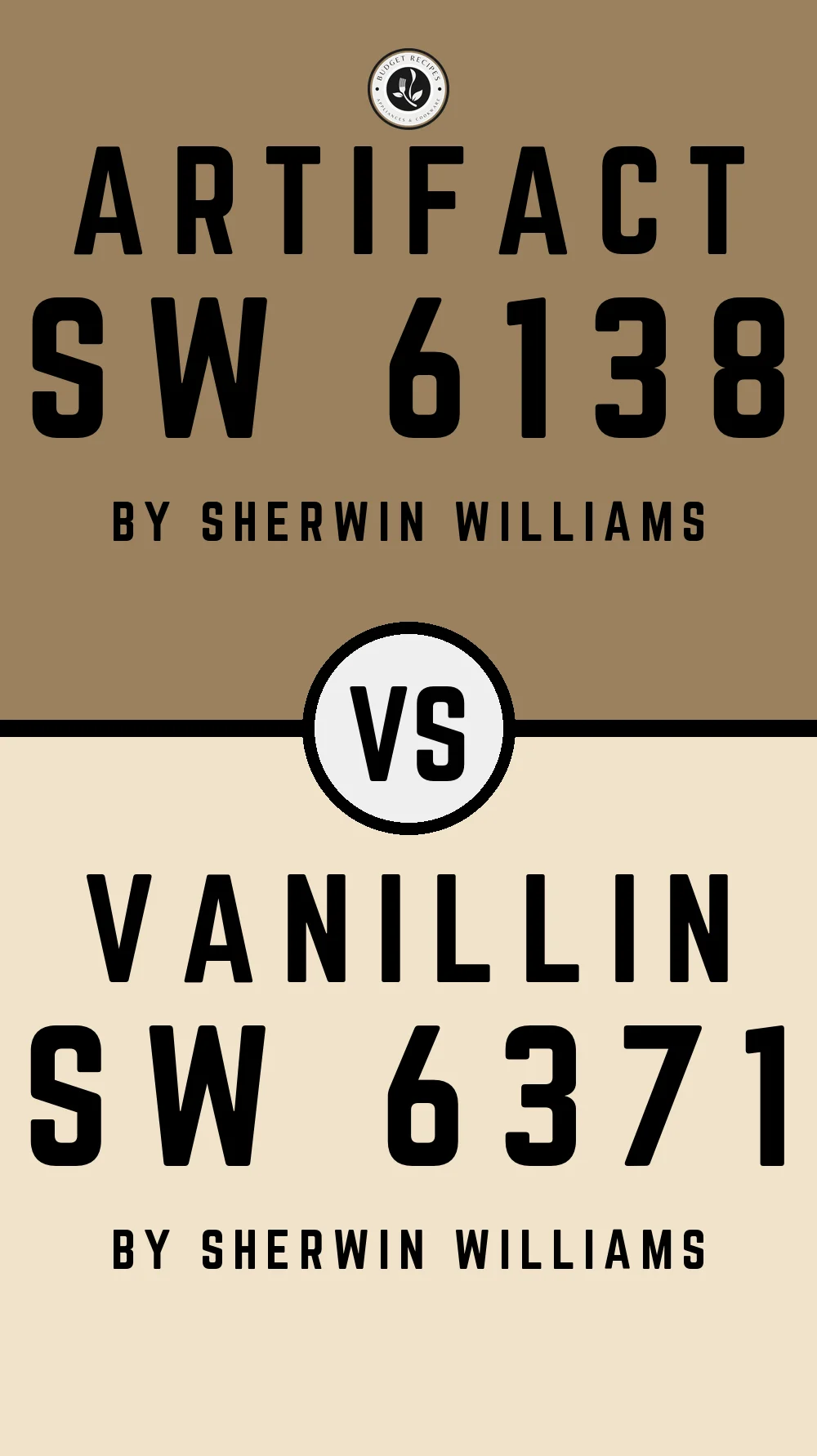 Artifact SW 6138 vs Vanillin SW 6371