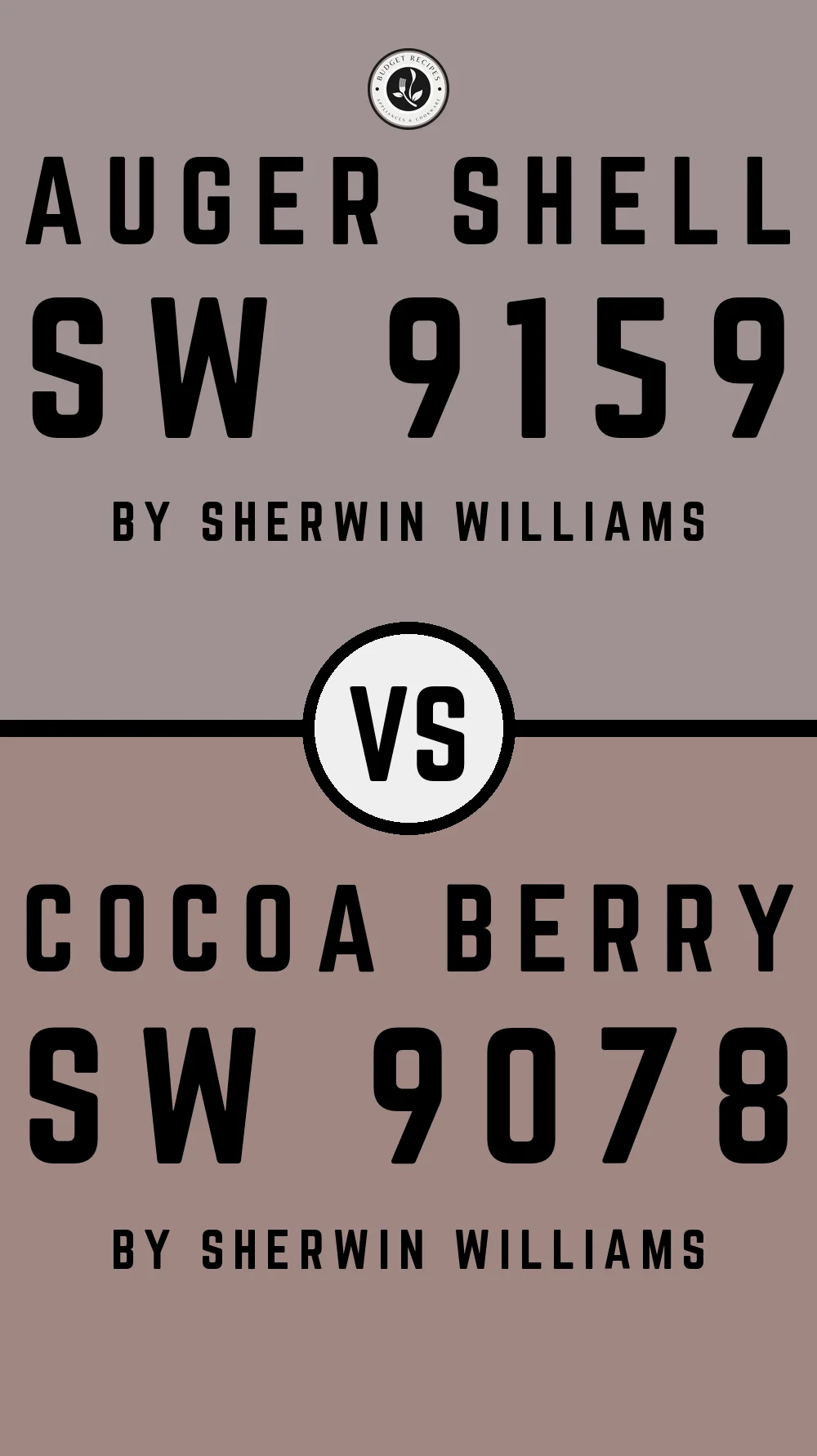 Auger Shell SW 9159 vs Cocoa Berry SW 9078