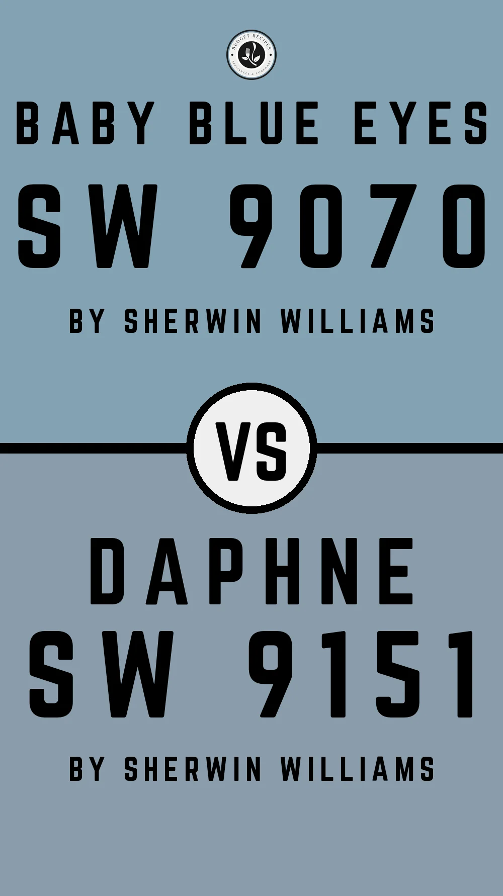 Baby Blue Eyes SW 9070 vs Daphne SW 9151