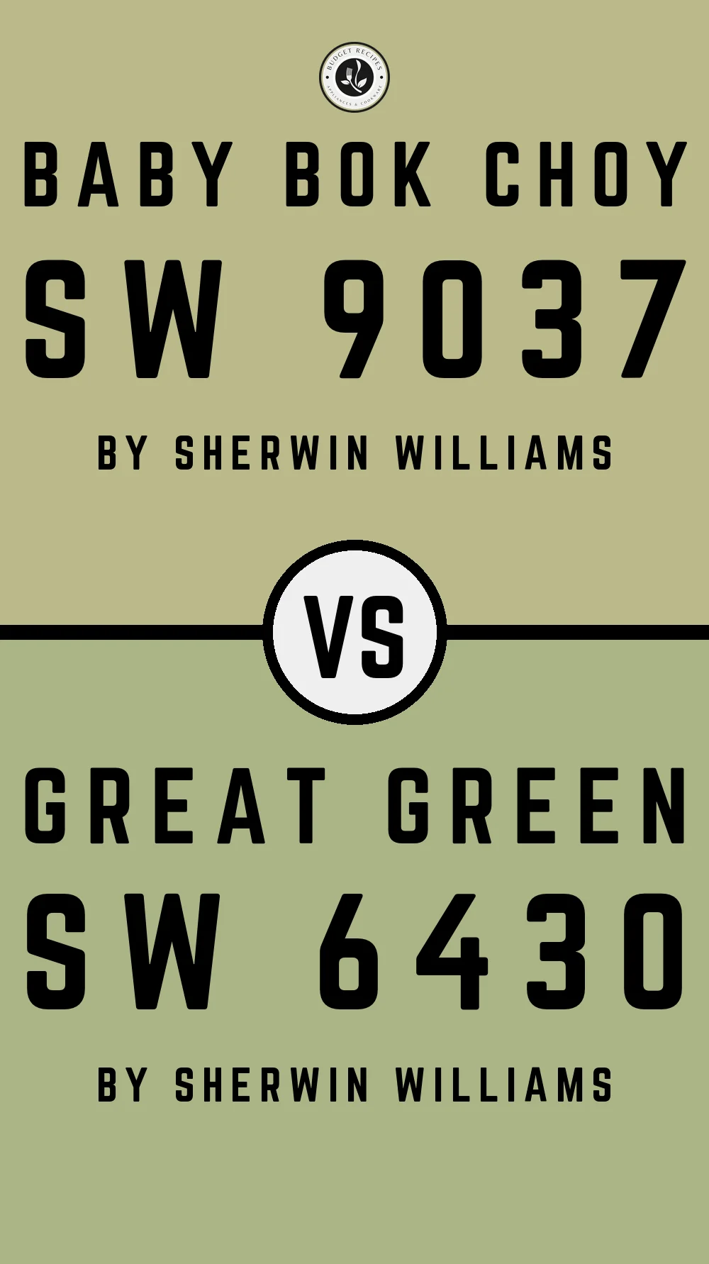 Baby Bok Choy SW 9037 vs Great Green SW 6430