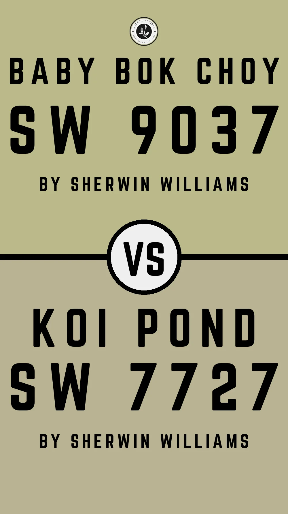 Baby Bok Choy SW 9037 vs Koi Pond SW 7727