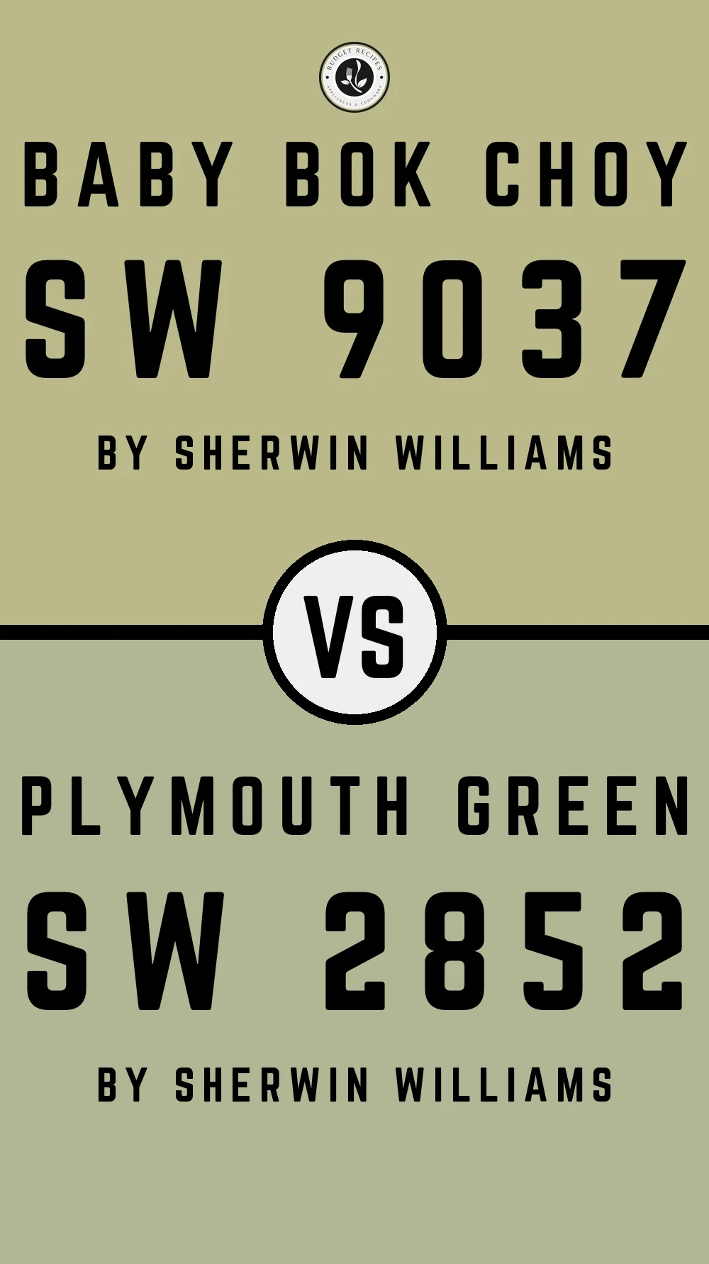 Baby Bok Choy SW 9037 vs Plymouth Green SW 2852