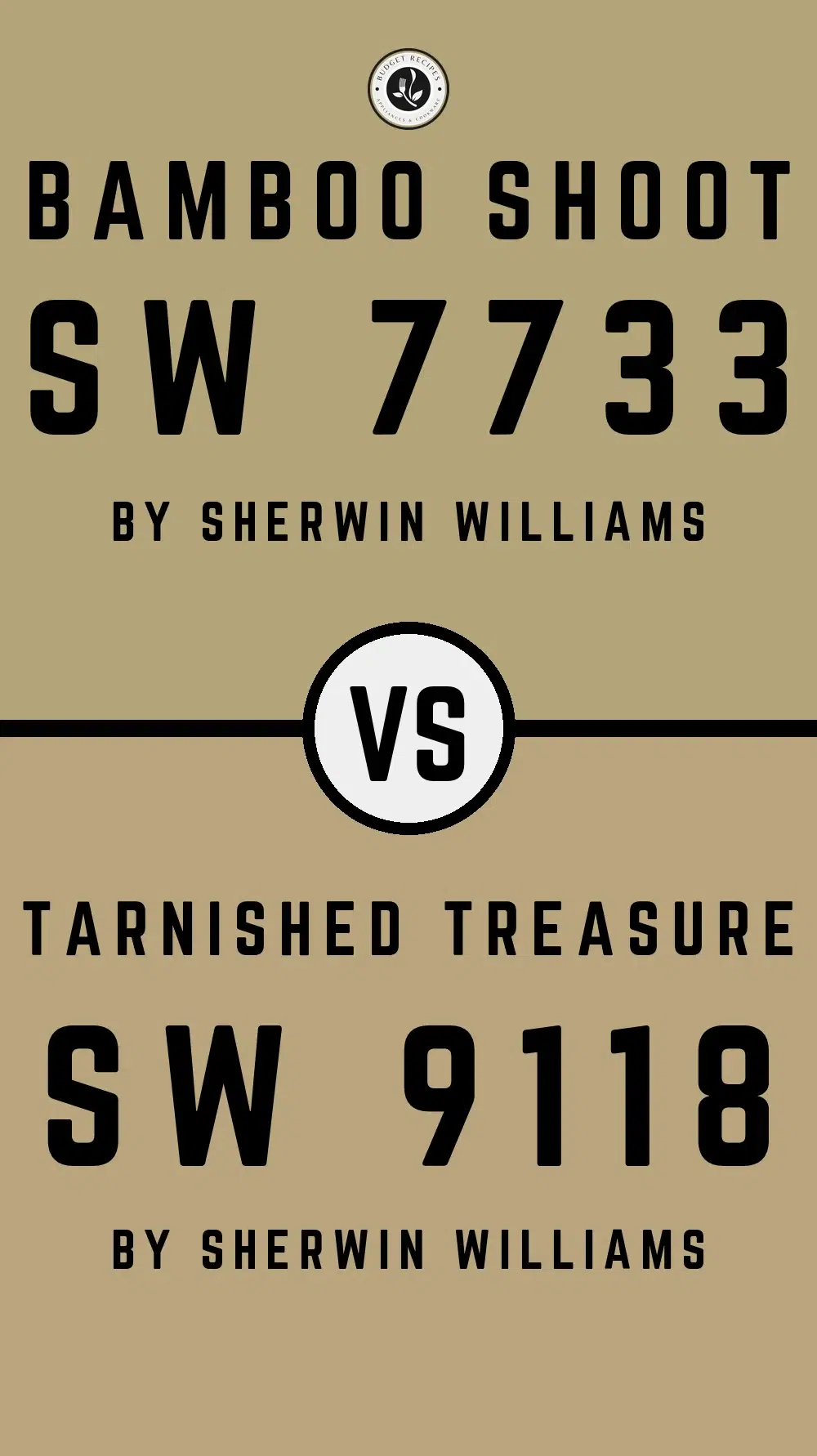 Bamboo Shoot SW 7733 vs Tarnished Treasure SW 9118