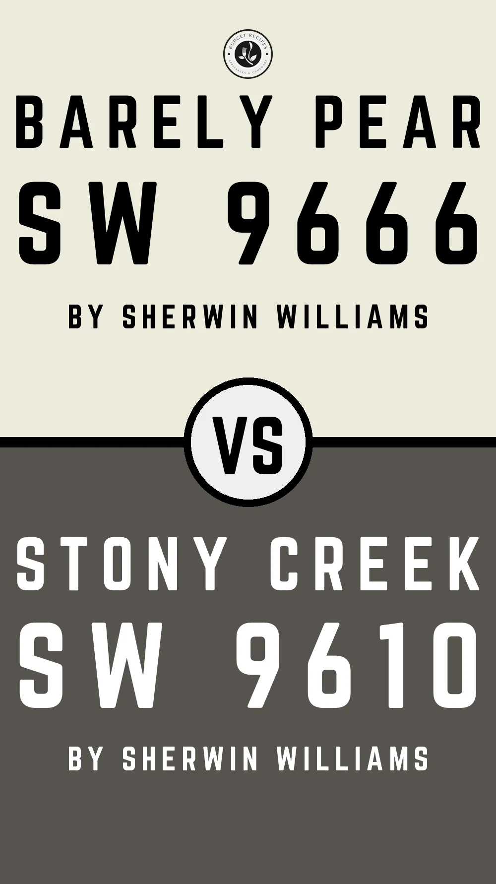 Barely Pear SW 9666 vs Stony Creek SW 9610