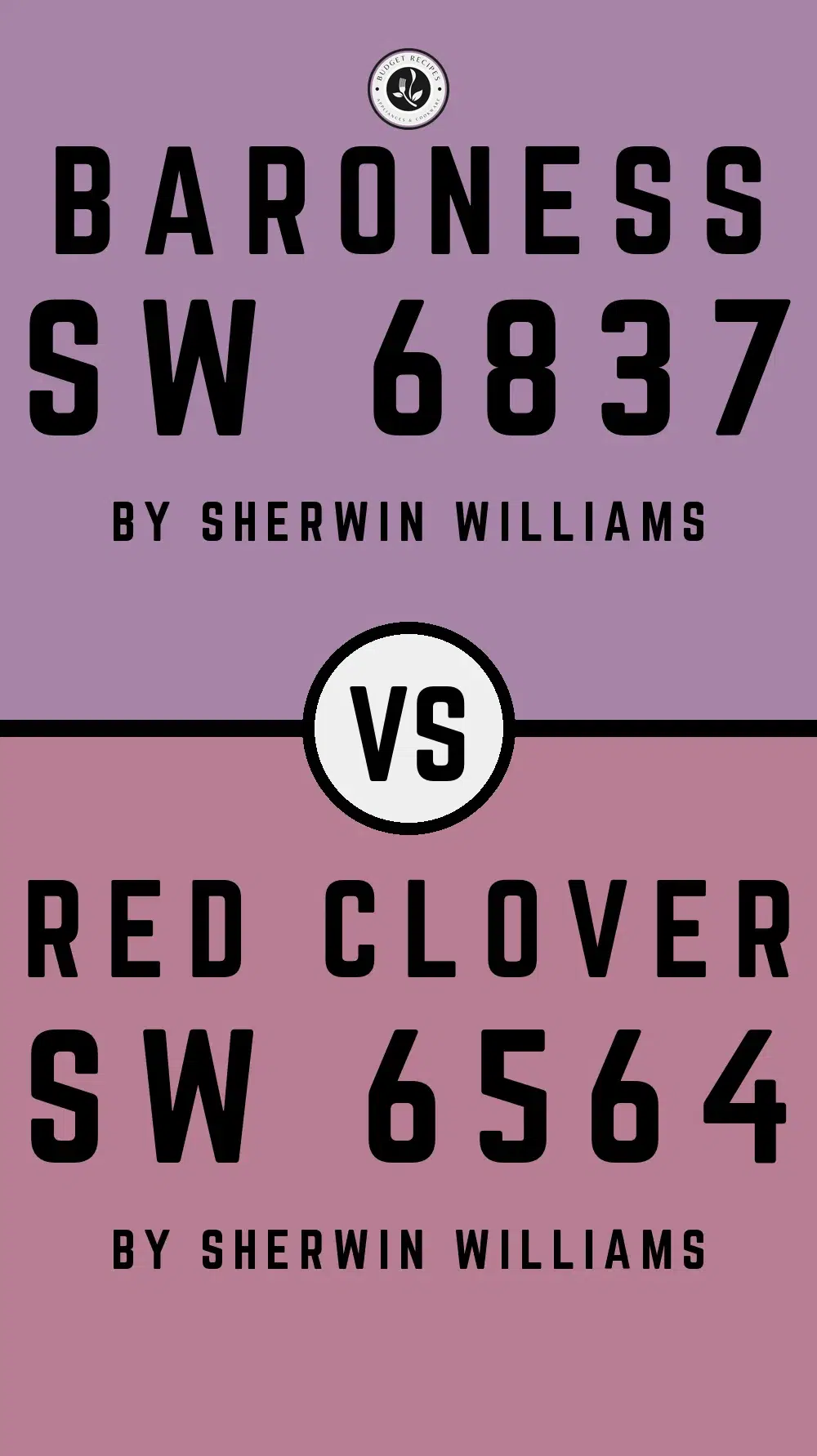 Baroness SW 6837 vs Red Clover SW 6564