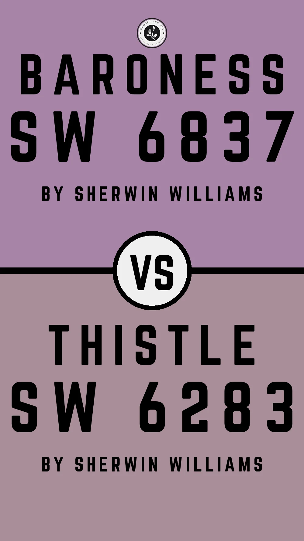 Baroness SW 6837 vs Thistle SW 6283