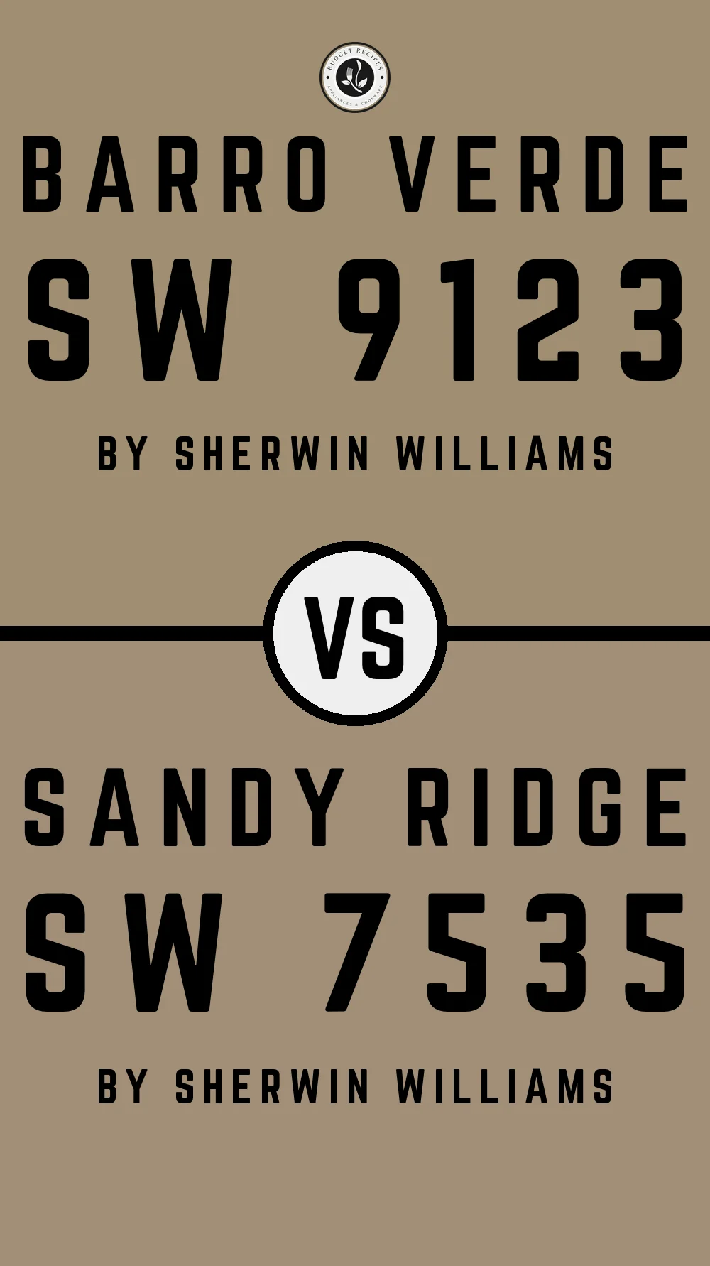 Barro Verde SW 9123 vs Sandy Ridge SW 7535