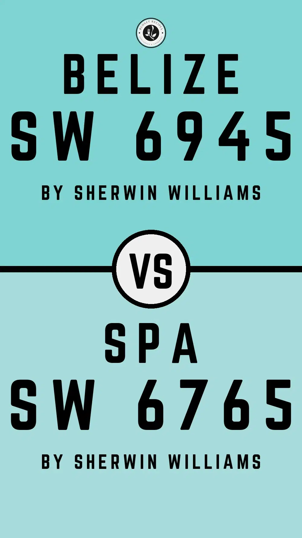 Belize SW 6945 vs Spa SW 6765