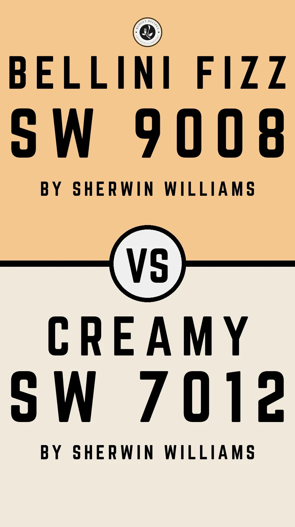 Bellini Fizz SW 9008 vs Creamy SW 7012
