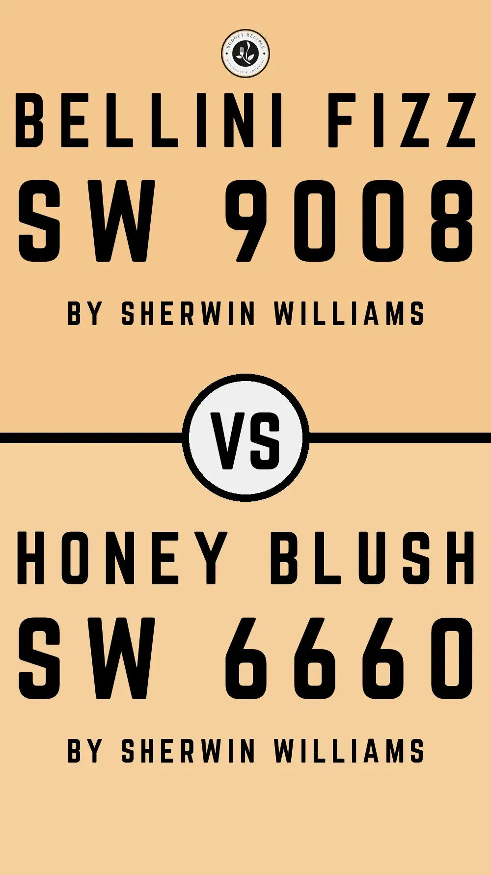 Bellini Fizz SW 9008 vs Honey Blush SW 6660