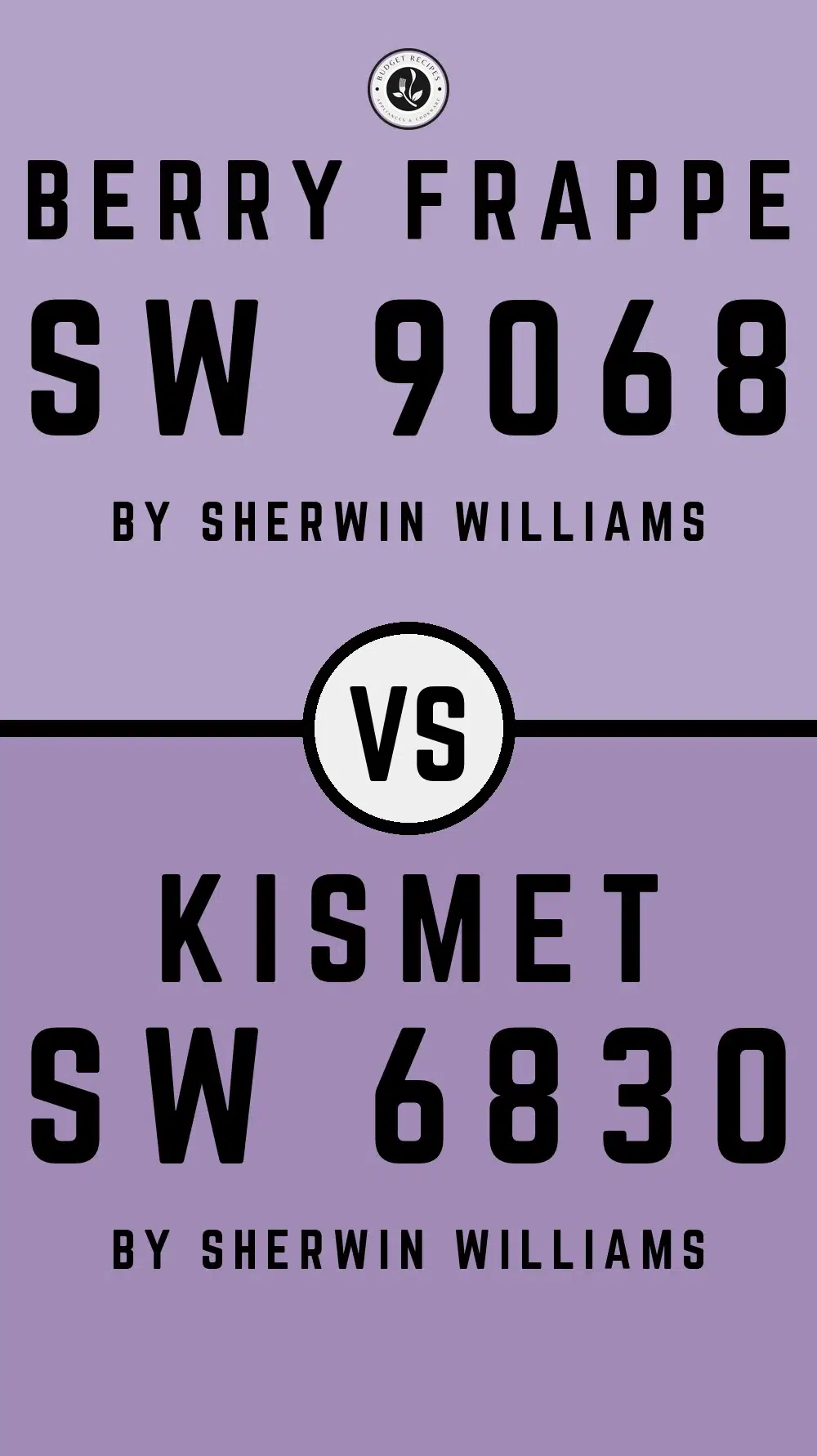 Berry Frappe SW 9068 vs Kismet SW 6830
