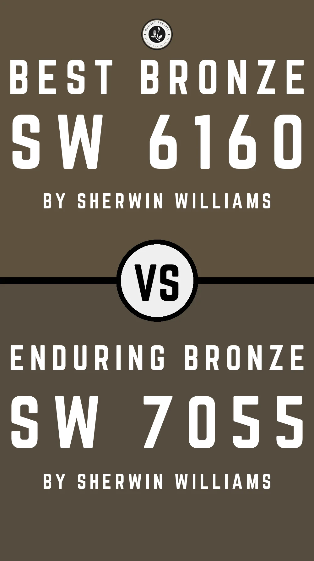 Best Bronze SW 6160 vs Enduring Bronze SW 7055